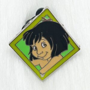 🔮 5/$25 Disney The Jungle‎ Book Mowgli Diamond Pin